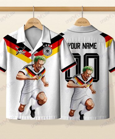 World Cup 2026 Germany X Op Swordsman Striker Sprint Hawaiian Shirt
