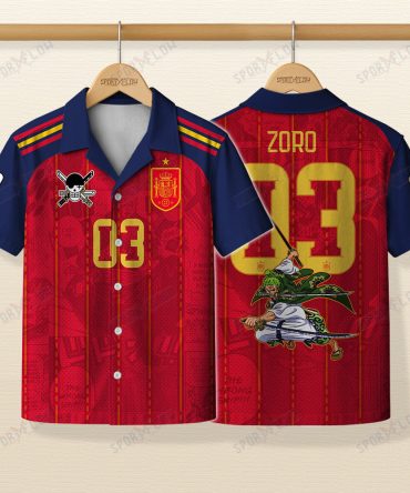 World Cup 2026 Belgium X Op Zoro Demon Slash Comic Hawaiian Shirt