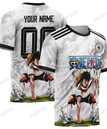 World Cup 2026 Germany X Op Luffy Gear 2 Smokey All Over Print Jersey Shirt Hoodie