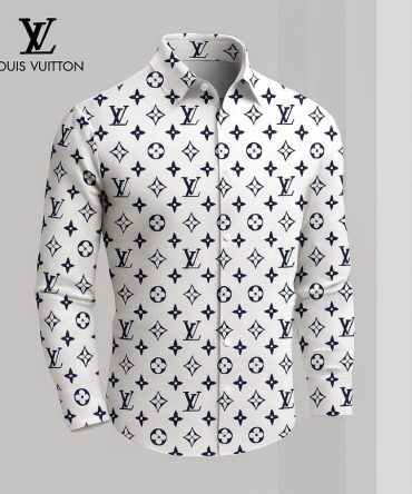 Louis Vuitton Lv Long Sleeve Button Shirt 2025 Lx-Smlv202501