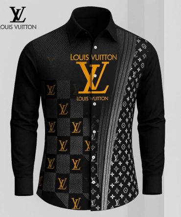 Louis Vuitton Lv Long Sleeve Button Shirt 2025 Lx-Smlv2025013