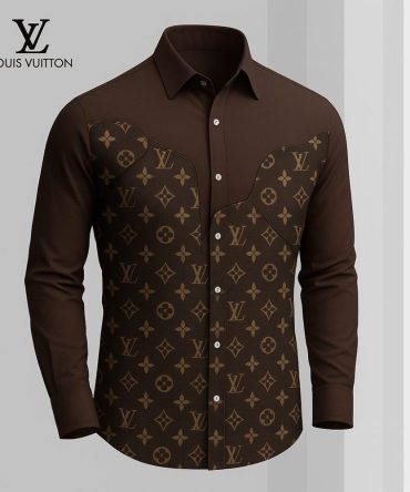 Louis Vuitton Lv Long Sleeve Button Shirt 2025 Lx-Smlv2025016