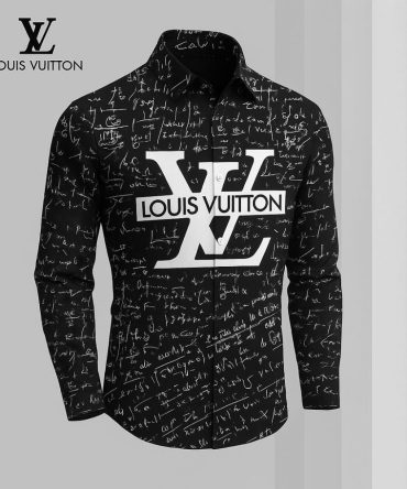 Louis Vuitton Lv Long Sleeve Button Shirt 2025 Lx-Smlv202502