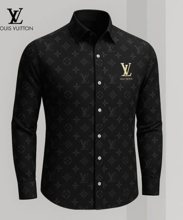 Louis Vuitton Lv Long Sleeve Button Shirt 2025 Lx-Smlv2025020