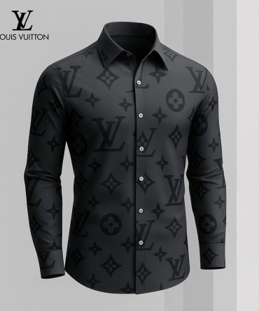 Louis Vuitton Lv Long Sleeve Button Shirt 2025 Lx-Smlv2025021