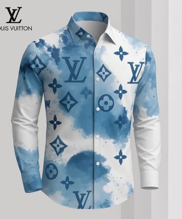 Louis Vuitton Lv Long Sleeve Button Shirt 2025 Lx-Smlv2025024
