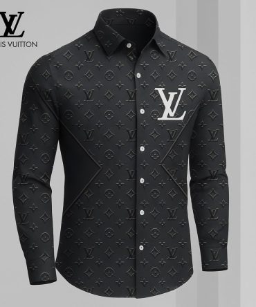 Louis Vuitton Lv Long Sleeve Button Shirt 2025 Lx-Smlv2025027
