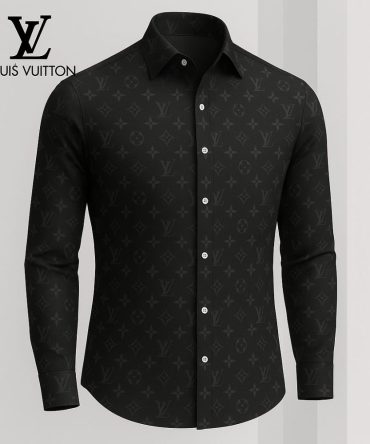 Louis Vuitton Lv Long Sleeve Button Shirt 2025 Lx-Smlv2025030