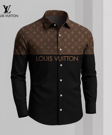 Louis Vuitton Lv Long Sleeve Button Shirt 2025 Lx-Smlv2025031