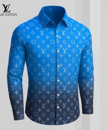 Louis Vuitton Lv Long Sleeve Button Shirt 2025 Lx-Smlv2025032