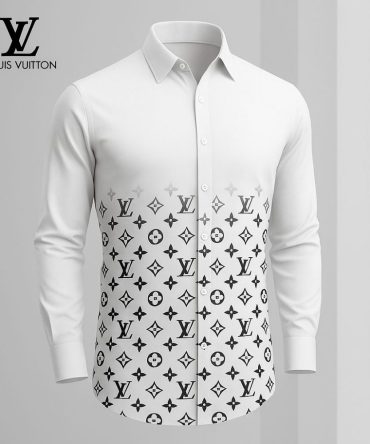 Louis Vuitton Lv Long Sleeve Button Shirt 2025 Lx-Smlv2025033