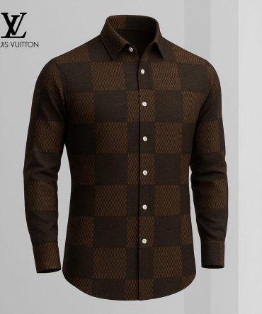 Louis Vuitton Lv Long Sleeve Button Shirt 2025 Lx-Smlv2025034