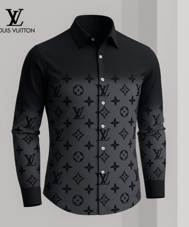 Louis Vuitton Lv Long Sleeve Button Shirt 2025 Lx-Smlv2025039