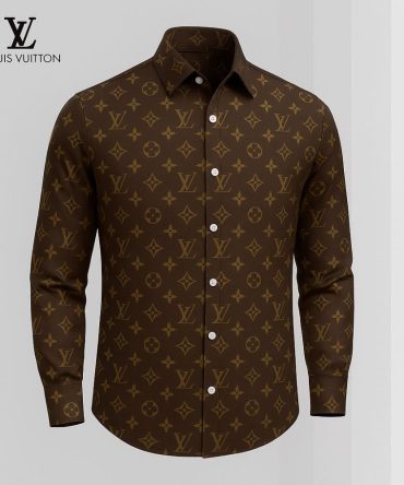 Louis Vuitton Lv Long Sleeve Button Shirt 2025 Lx-Smlv2025047