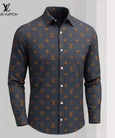Louis Vuitton Lv Long Sleeve Button Shirt 2025 Lx-Smlv2025049