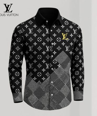 Louis Vuitton Lv Long Sleeve Button Shirt 2025 Lx-Smlv202505