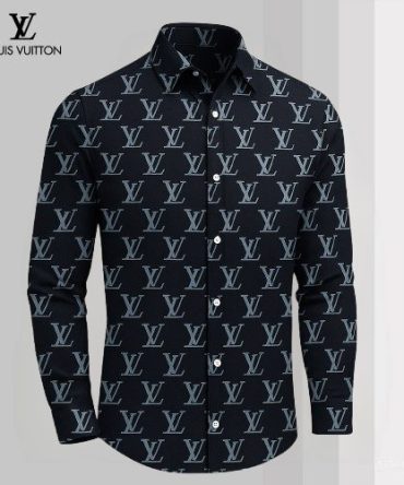 Louis Vuitton Lv Long Sleeve Button Shirt 2025 Lx-Smlv2025050
