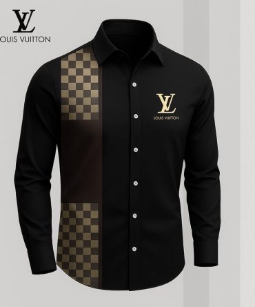 Louis Vuitton Lv Long Sleeve Button Shirt 2025 Lx-Smlv202506