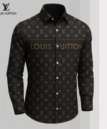 Louis Vuitton Lv Long Sleeve Button Shirt 2025 Lx-Smlv2025060
