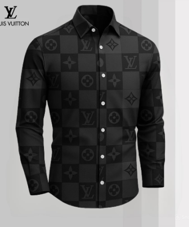 Louis Vuitton Lv Long Sleeve Button Shirt 2025 Lx-Smlv2025061