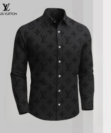 Louis Vuitton Lv Long Sleeve Button Shirt 2025 Lx-Smlv2025063