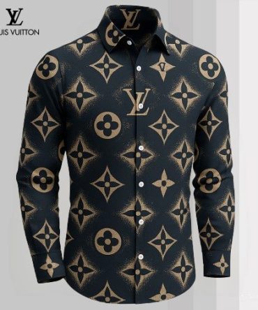 Louis Vuitton Lv Long Sleeve Button Shirt 2025 Lx-Smlv2025070