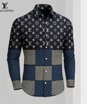 Louis Vuitton Lv Long Sleeve Button Shirt 2025 Lx-Smlv2025074