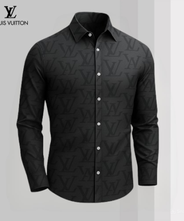 Louis Vuitton Lv Long Sleeve Button Shirt 2025 Lx-Smlv2025075