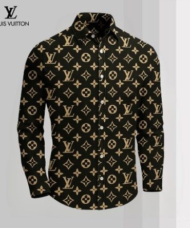 Louis Vuitton Lv Long Sleeve Button Shirt 2025 Lx-Smlv2025076