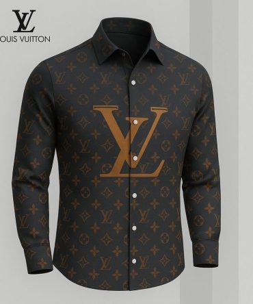 Louis Vuitton Lv Long Sleeve Button Shirt 2025 Lx-Smlv202508