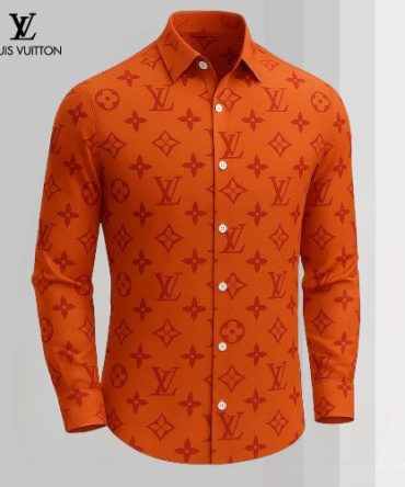 Louis Vuitton Lv Long Sleeve Button Shirt 2025 Lx-Smlv2025080