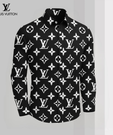 Louis Vuitton Lv Long Sleeve Button Shirt 2025 Lx-Smlv2025086