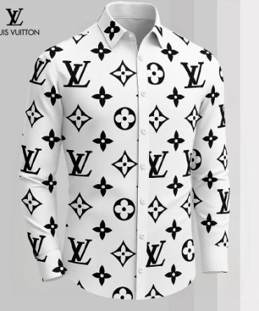 Louis Vuitton Lv Long Sleeve Button Shirt 2025 Lx-Smlv2025087