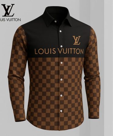 Louis Vuitton Lv Long Sleeve Button Shirt 2025 Lx-Smlv202509