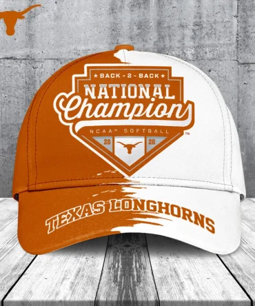 Texas Longhorns Ncaa Women Softball Champions 2026 Classic Cap