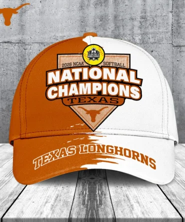 Texas Longhorns Ncaa Women Softball Champions 2026 Classic Cap