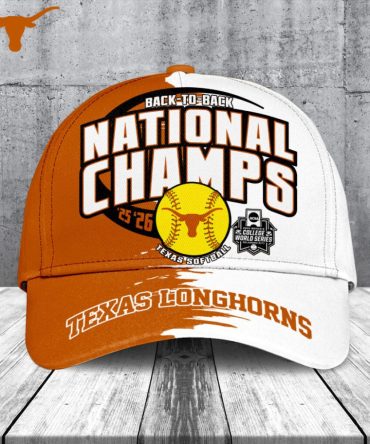 Texas Longhorns Ncaa Women Softball Champions 2026 Classic Cap
