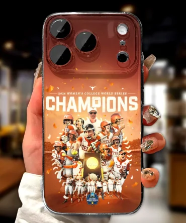 Texas Longhorns Ncaa Women Softball Champions 2026 Phone Case