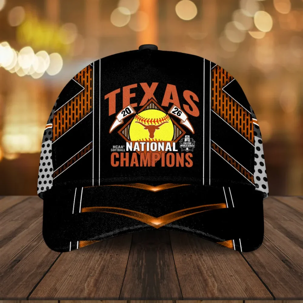 Texas Longhorns 2026 Ncaa Women Softball Champions Classic Cap