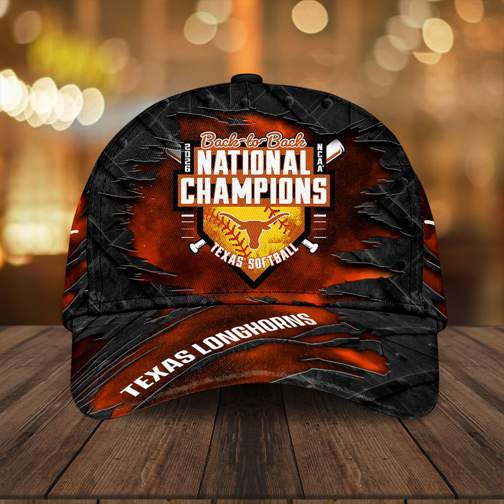Texas Longhorns 2026 Ncaa Women Softball Champions Classic Cap