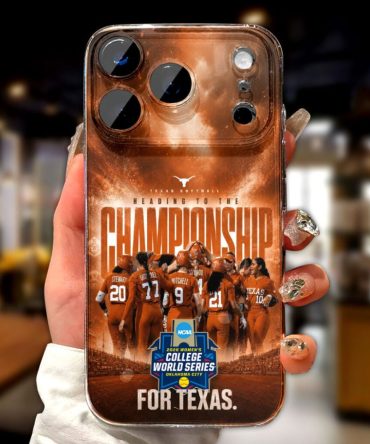 Texas Longhorns Ncaa Women Softball Champions 2026 Phone Case