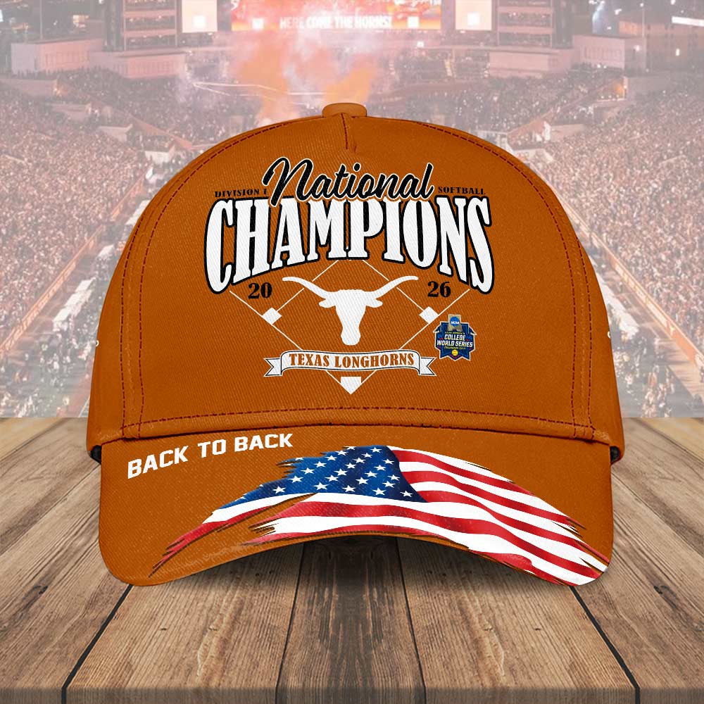 Texas Longhorns 2026 Ncaa Women Softball Champions Classic Cap