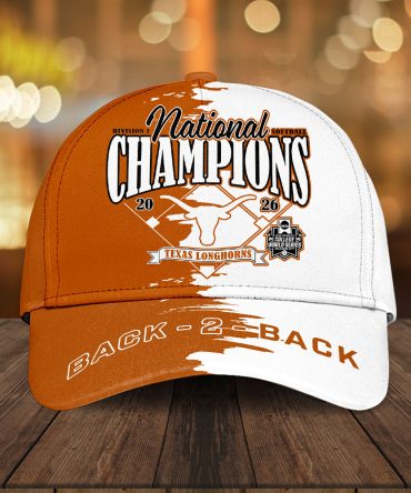 Texas Longhorns Ncaa Women Softball Champions 2026 Classic Cap