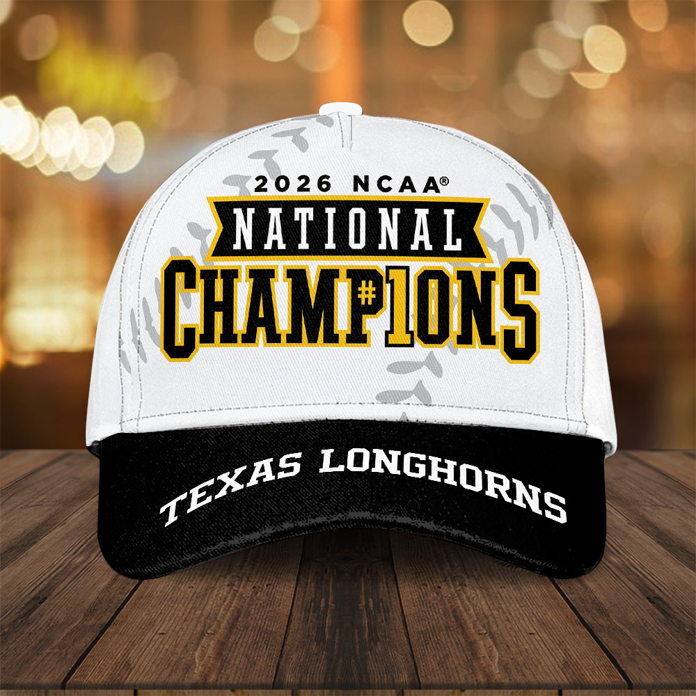 Texas Longhorns Ncaa Women Softball Champions 2026 Classic Cap