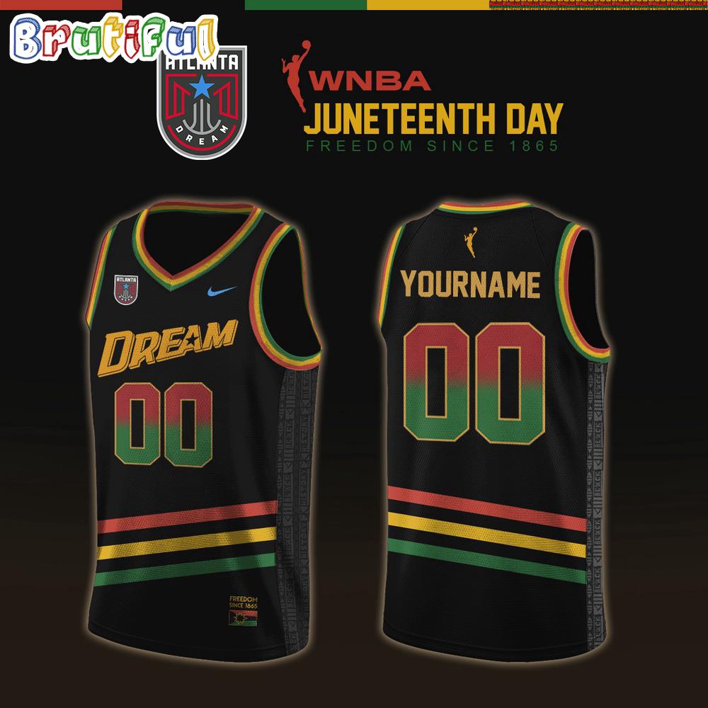 Atlanta Dream 2026 X Juneteenth Day Limited Edition Basebketball Jersey