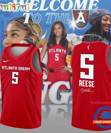 Atlanta Dream Angel Reese Limited Edition Basketball Jersey