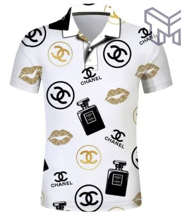 Chanel Coco Polo Shirt Premium Luxury Brand Clothing Outfit For Men Golf Tennis Outfit