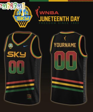 Chicago Sky 2026 X Juneteenth Day Limited Edition Basebketball Jersey