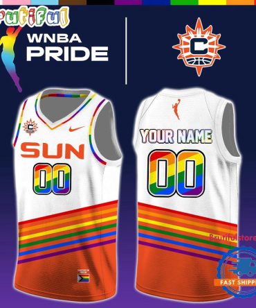 Connecticut Sun 2026 X Pride Day Limited Edition Basketball Jersey