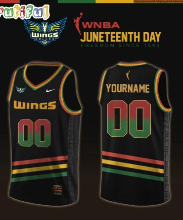Dallas Wings 2026 X Juneteenth Day Limited Edition Basebketball Jersey